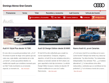 Tablet Screenshot of daservicio.audicanarias.com